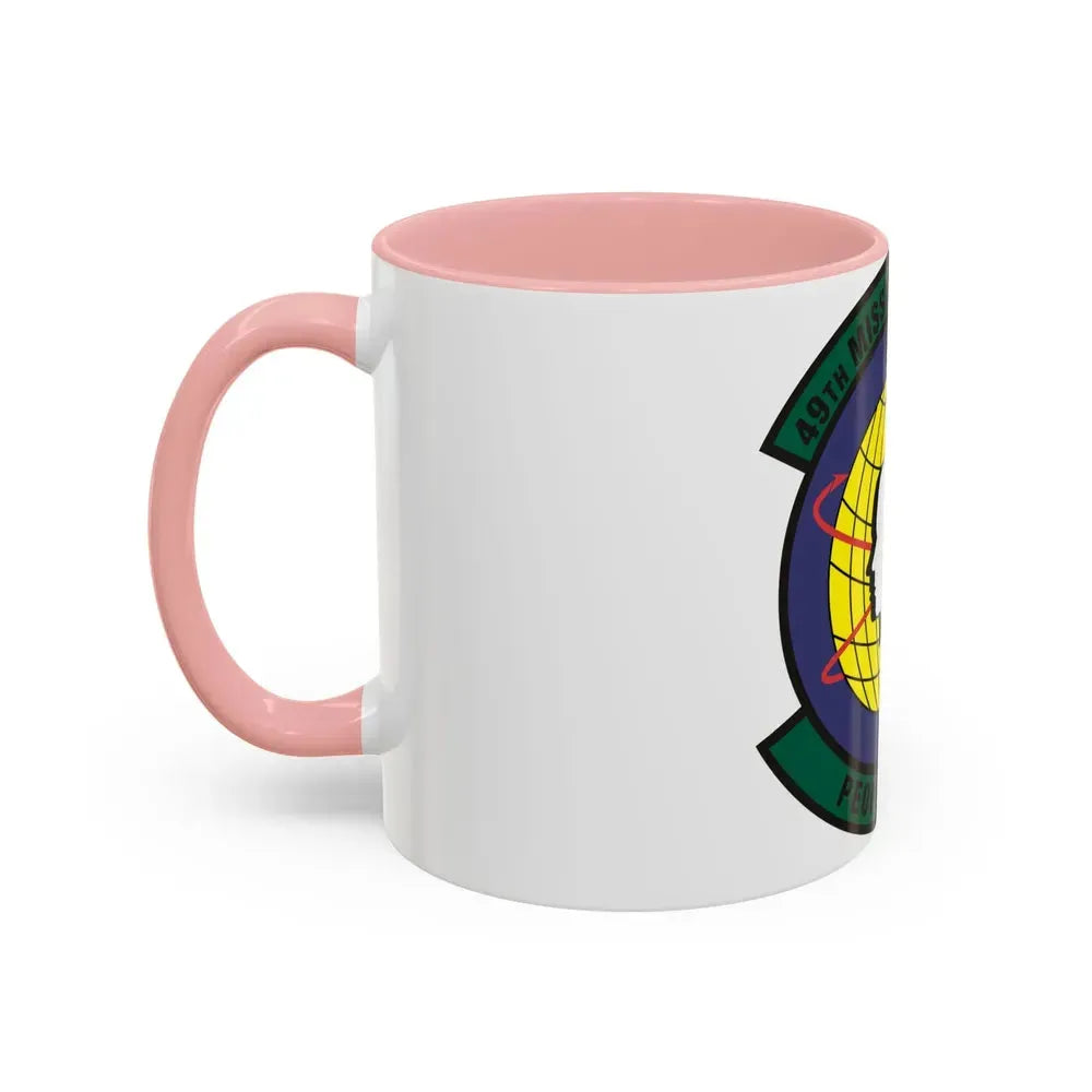 49th Mission Support Squadron (U.S. Air Force) Accent Coffee Mug - Go Mug Yourself