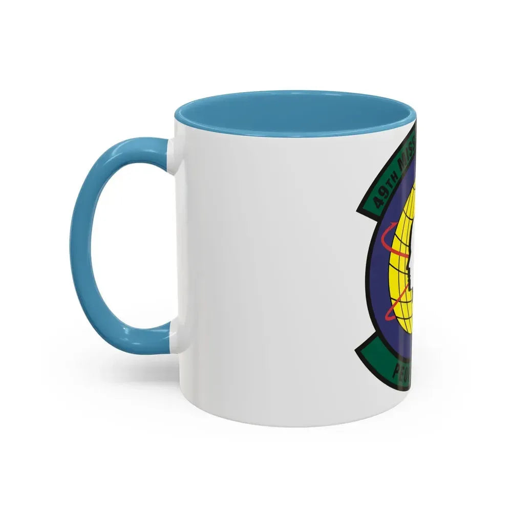 49th Mission Support Squadron (U.S. Air Force) Accent Coffee Mug - Go Mug Yourself