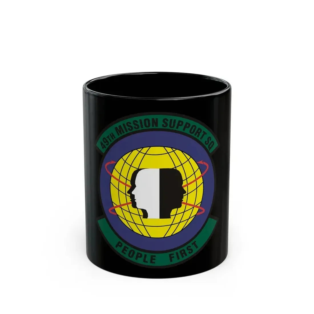 49th Mission Support Squadron (U.S. Air Force) Black Coffee Mug 11oz - Go Mug Yourself