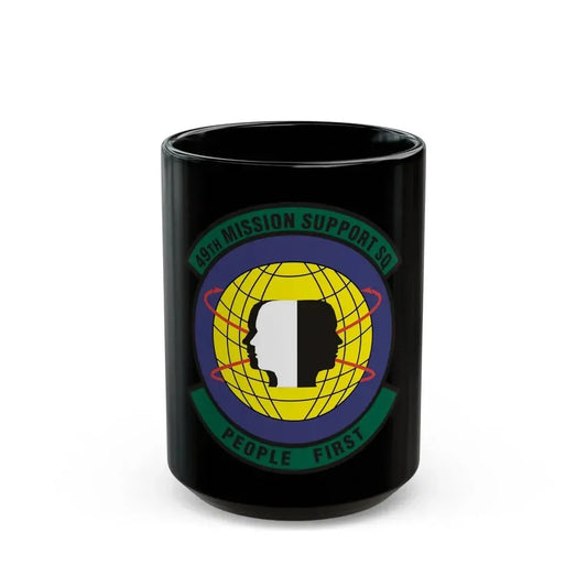 49th Mission Support Squadron (U.S. Air Force) Black Coffee Mug 15oz - Go Mug Yourself