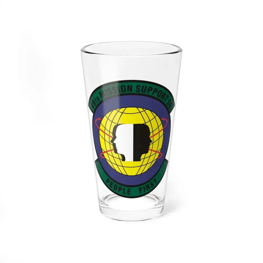 49th Mission Support Squadron (U.S. Air Force) Pint Glass 16oz 16oz - Go Mug Yourself