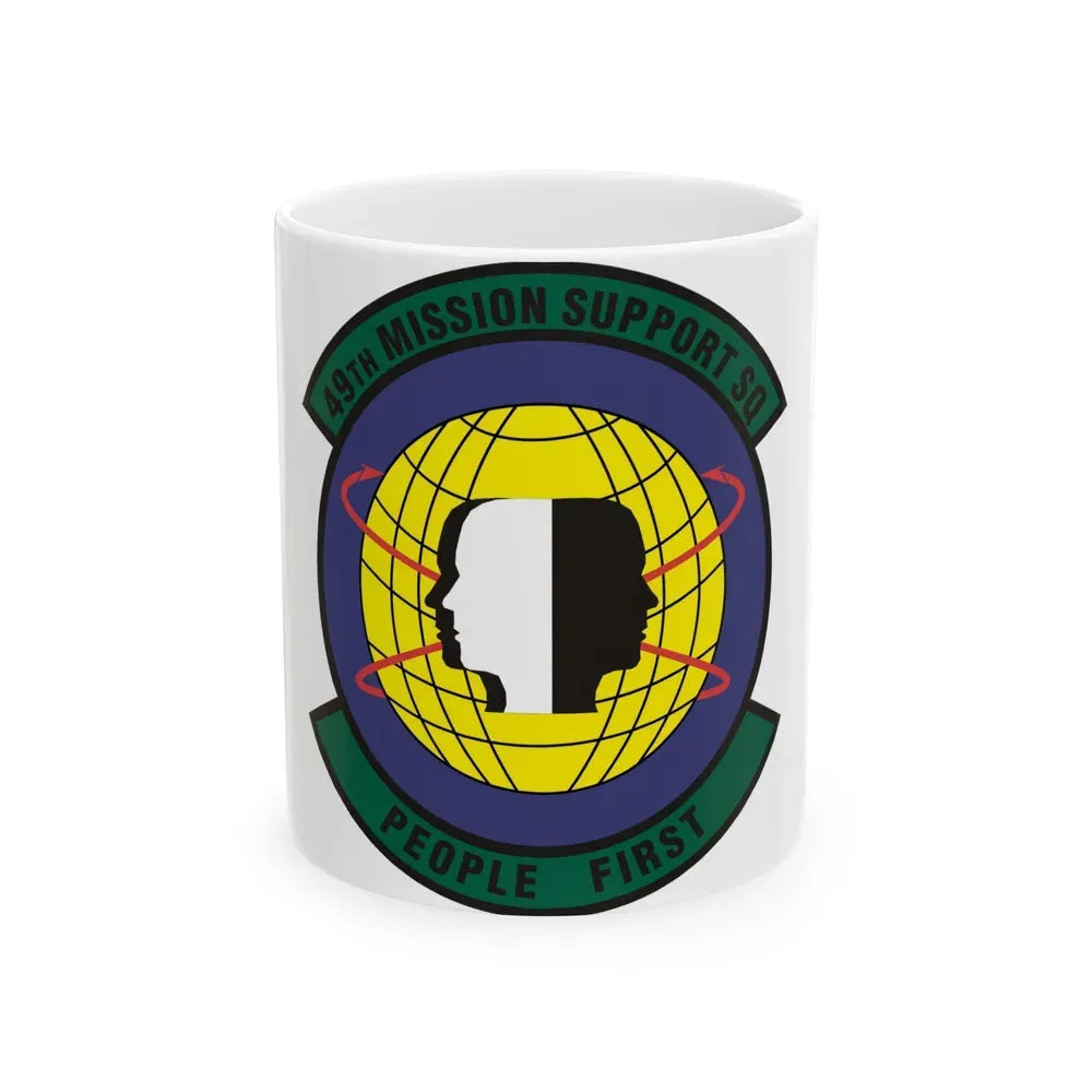 49th Mission Support Squadron (U.S. Air Force) White Coffee Mug 11oz - Go Mug Yourself