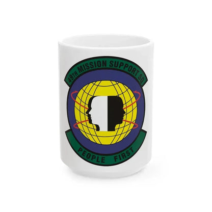 49th Mission Support Squadron (U.S. Air Force) White Coffee Mug 15oz - Go Mug Yourself