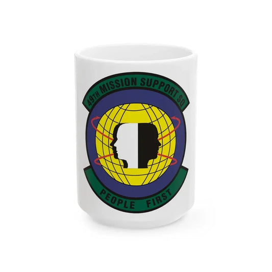 49th Mission Support Squadron (U.S. Air Force) White Coffee Mug 15oz - Go Mug Yourself