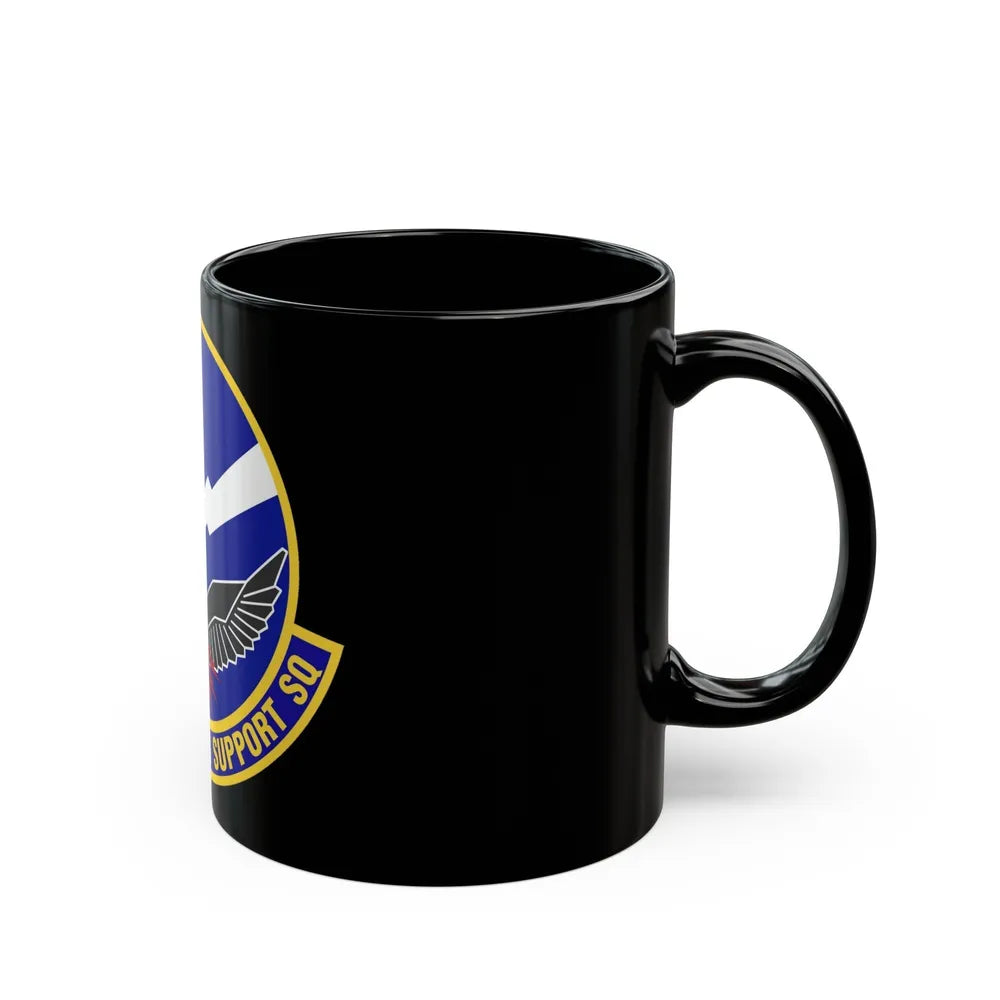 49th Operations Support Squadron (U.S. Air Force) Black Coffee Mug-Go Mug Yourself