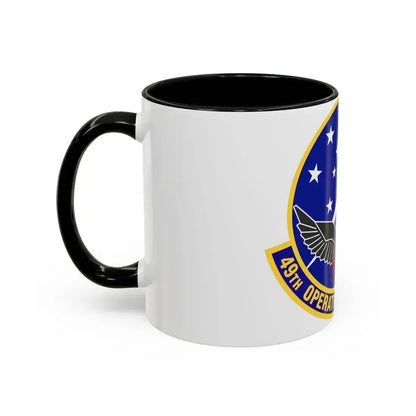 49th Operations Support Squadron (U.S. Air Force) Accent Coffee Mug - Go Mug Yourself