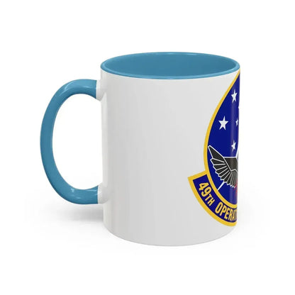 49th Operations Support Squadron (U.S. Air Force) Accent Coffee Mug - Go Mug Yourself