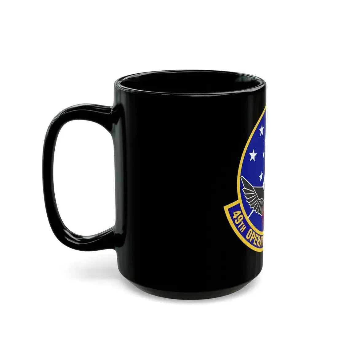 49th Operations Support Squadron (U.S. Air Force) Black Coffee Mug - Go Mug Yourself
