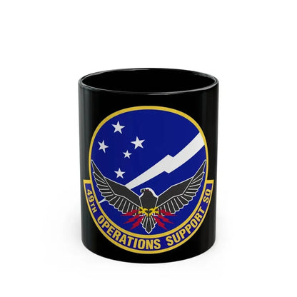 49th Operations Support Squadron (U.S. Air Force) Black Coffee Mug - Go Mug Yourself