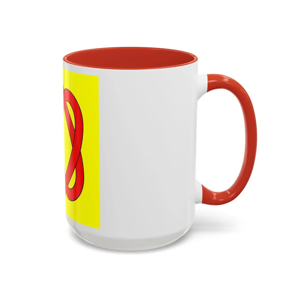 Flag of Blonay Switzerland - Accent Coffee Mug-Go Mug Yourself