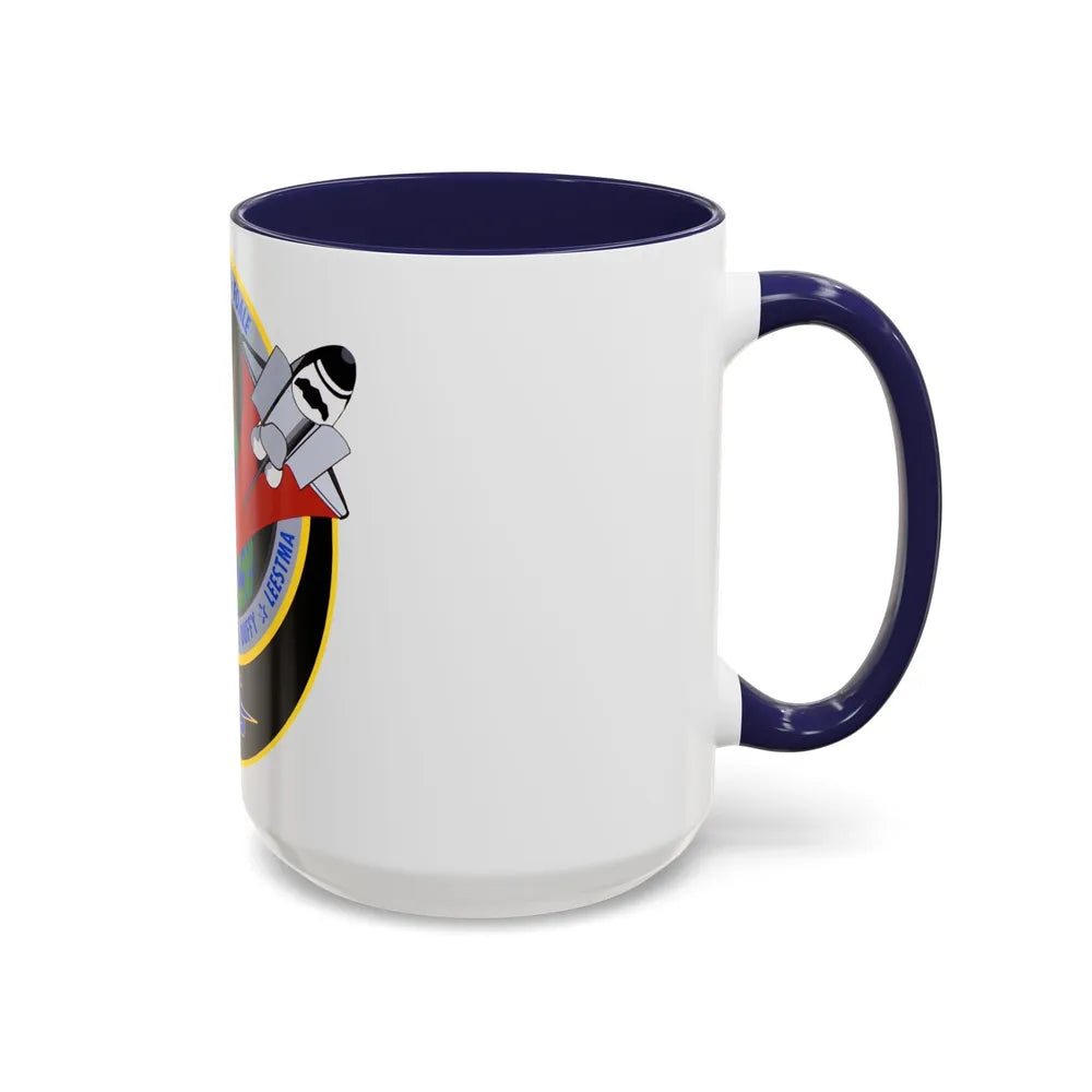 STS 45 (NASA) Accent Coffee Mug-Go Mug Yourself