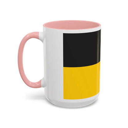 Flag of Gera Germany - Accent Coffee Mug-Go Mug Yourself