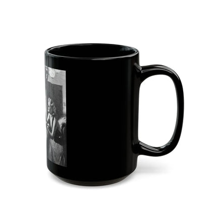 Bright Danger (2), Liberty magazine, September 25, 1937 - Black Coffee Mug-Go Mug Yourself