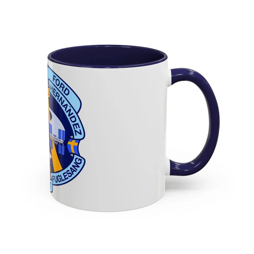 STS 128 (NASA) Accent Coffee Mug-Go Mug Yourself