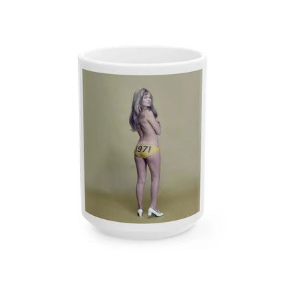 Julie Ege #232 (Vintage Female Icon) White Coffee Mug-15oz-Go Mug Yourself