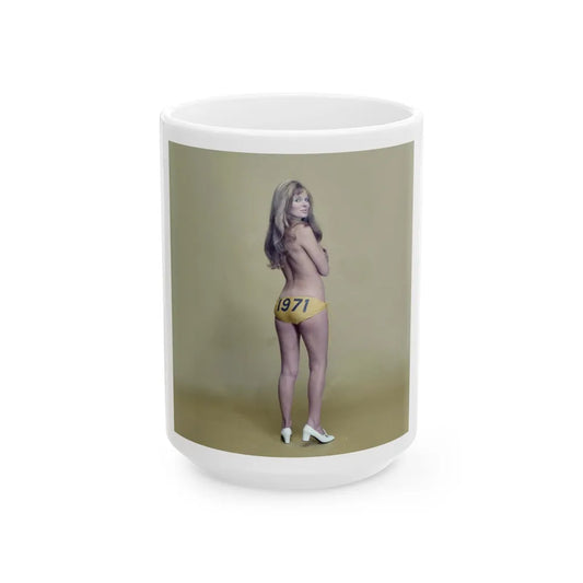 Julie Ege #232 (Vintage Female Icon) White Coffee Mug-15oz-Go Mug Yourself