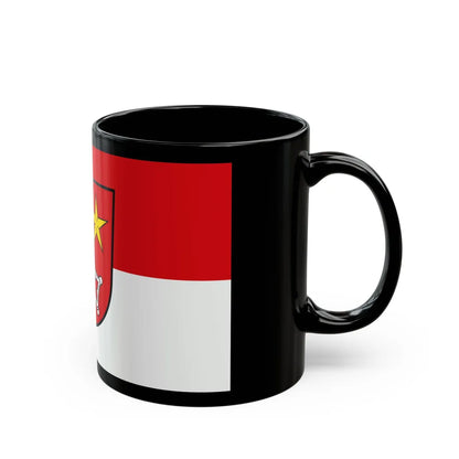 Flag of Worms Germany - Black Coffee Mug-Go Mug Yourself