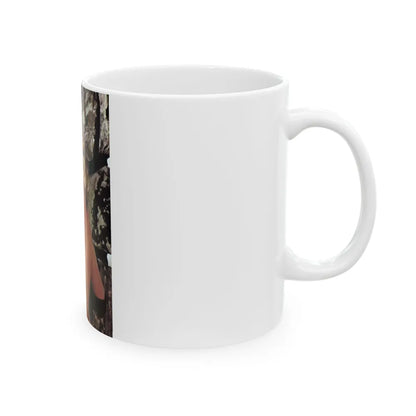 Greta Thyssen #27 - Topless (Vintage Female Icon) White Coffee Mug-Go Mug Yourself