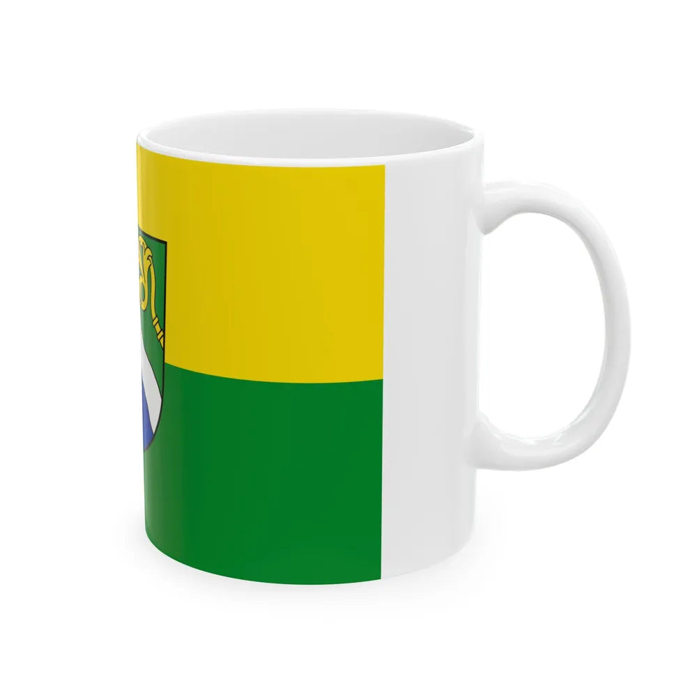 Flag of Waldshut Germany - White Coffee Mug-Go Mug Yourself