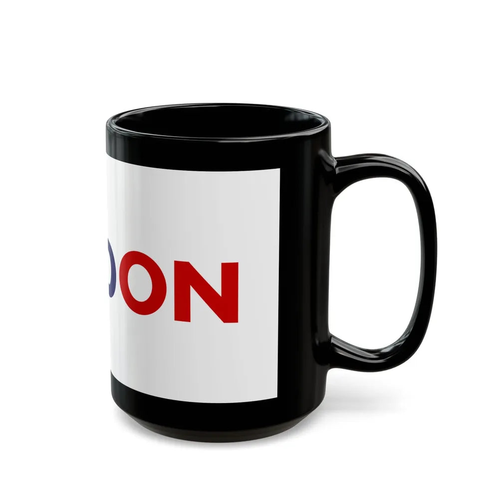 Flag of Greater London UK - Black Coffee Mug-Go Mug Yourself