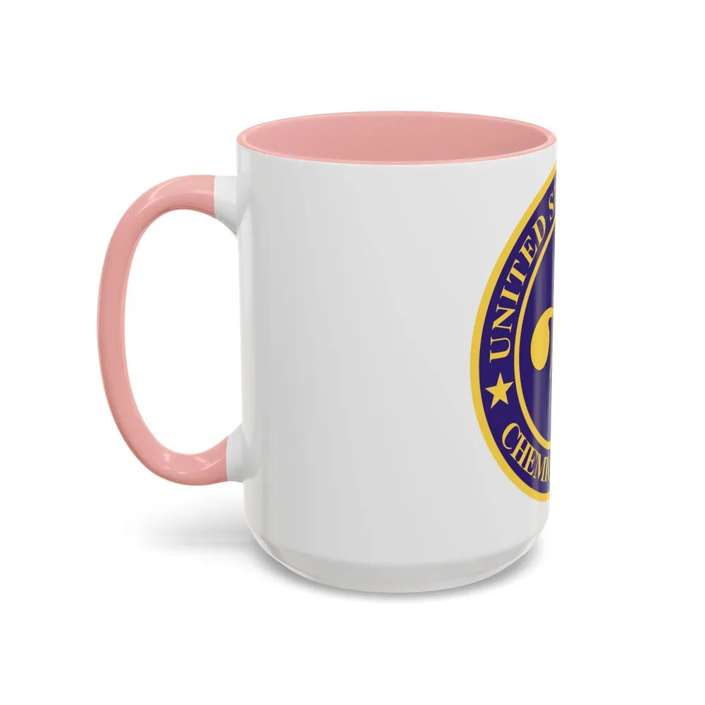 Chemical Corps (U.S. Army) Accent Coffee Mug-Go Mug Yourself