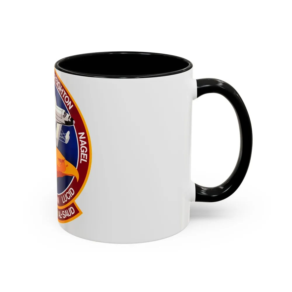 STS 51 g (NASA) Accent Coffee Mug-Go Mug Yourself