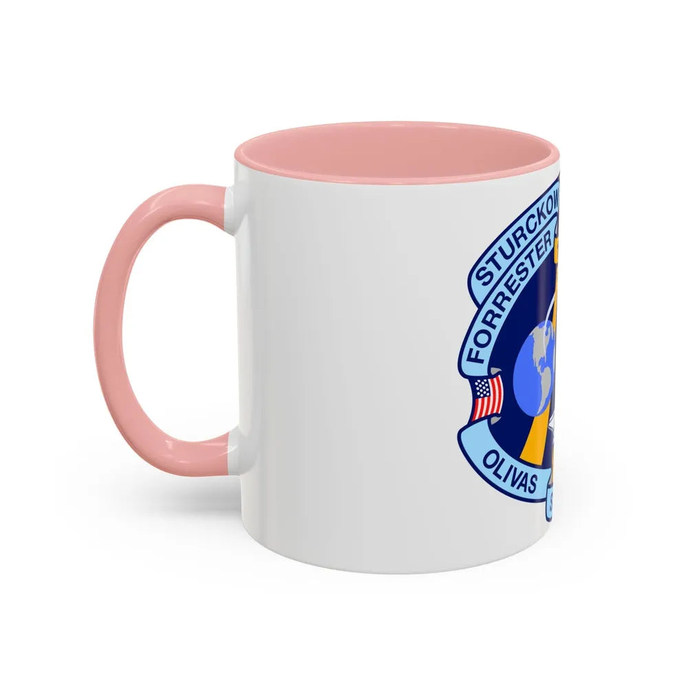 STS 128 (NASA) Accent Coffee Mug-Go Mug Yourself