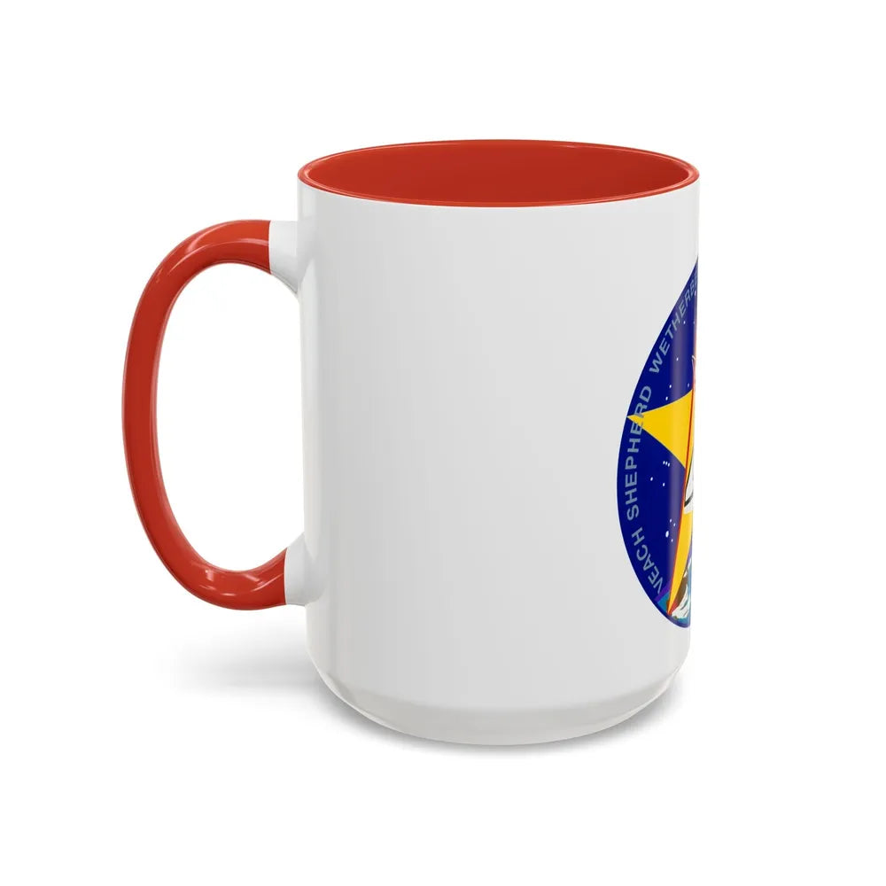 STS 52 (NASA) Accent Coffee Mug-Go Mug Yourself