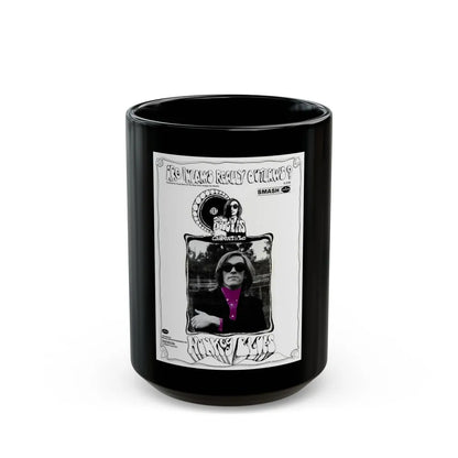 Sir Douglas Quintet 1968 (Music Poster) Black Coffee Mug-15oz-Go Mug Yourself