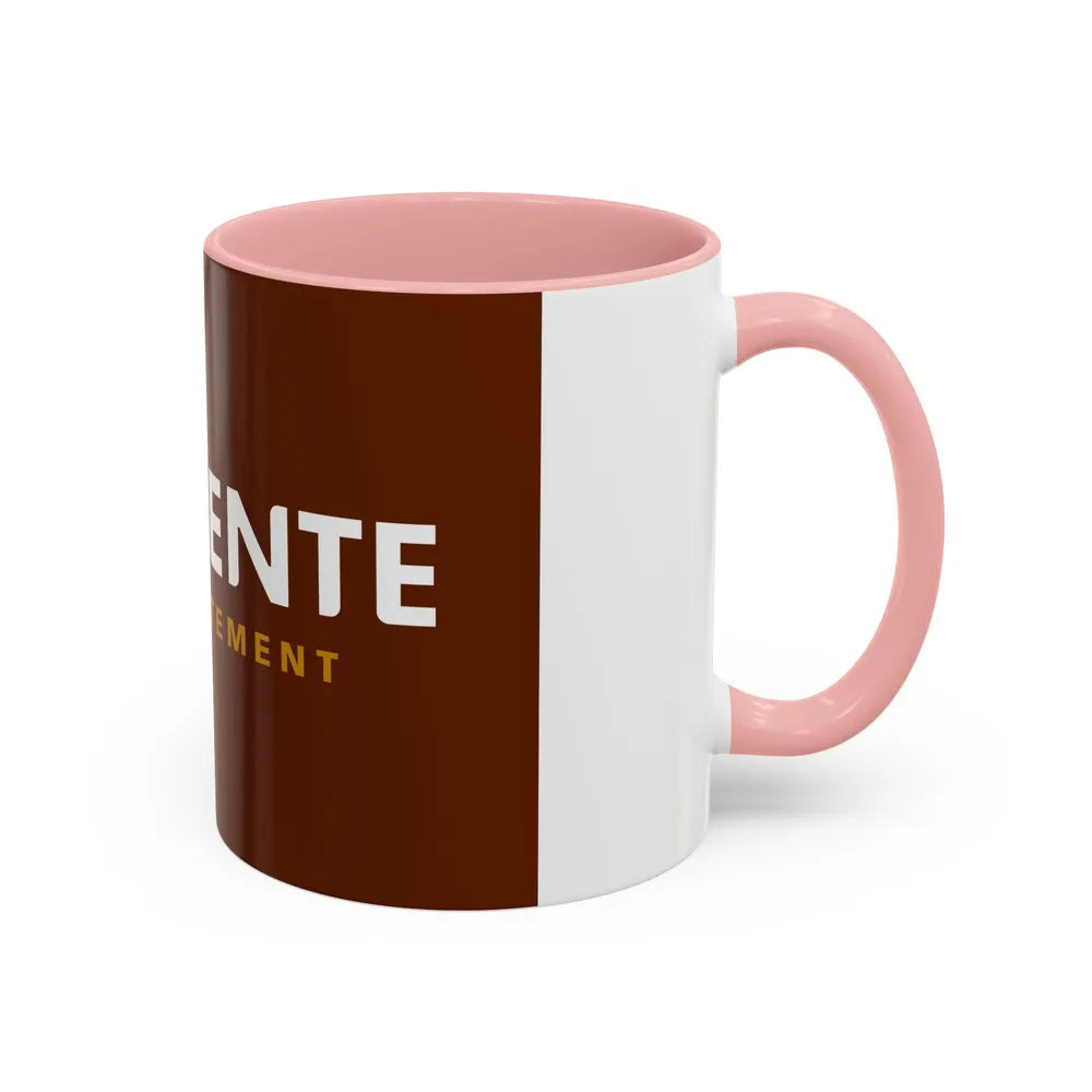 Flag of Charente France - Accent Coffee Mug-Go Mug Yourself