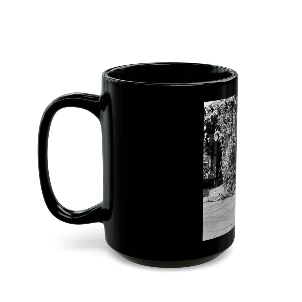 Greta Thyssen #80 (Vintage Female Icon) Black Coffee Mug-Go Mug Yourself