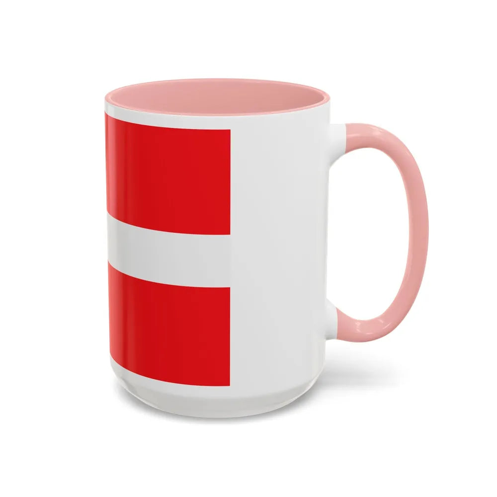 Flag of Gori Georgia - Accent Coffee Mug-Go Mug Yourself