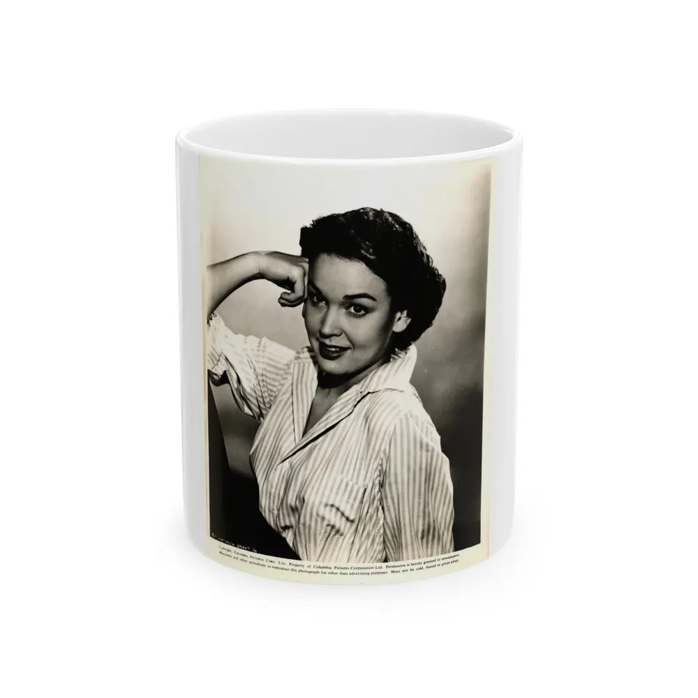 Kathryn Grant #123 (Vintage Female Icon) White Coffee Mug-11oz-Go Mug Yourself