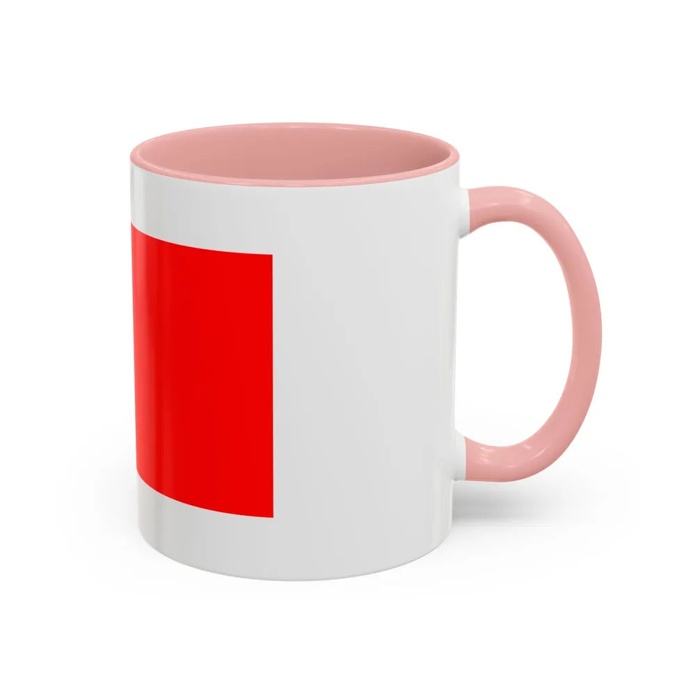 Flag of Hamrun Malta - Accent Coffee Mug-Go Mug Yourself