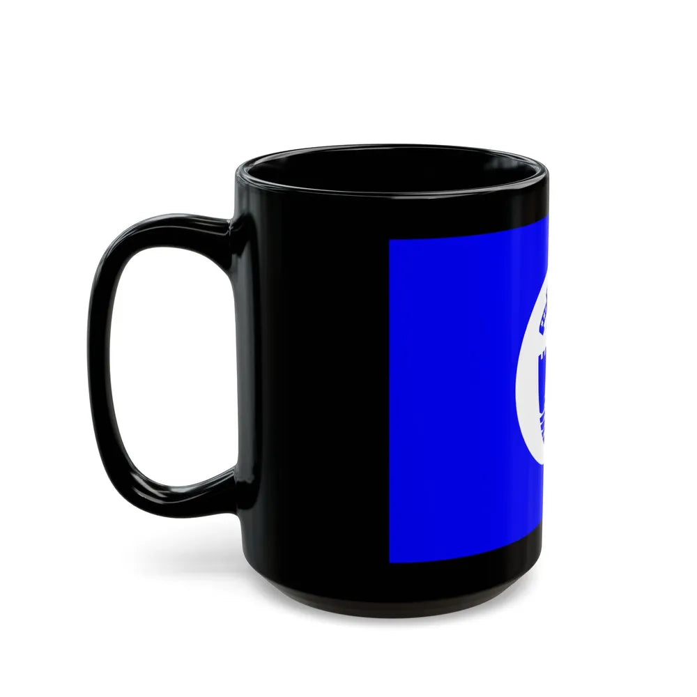 Flag of Bat Yam Israel - Black Coffee Mug-Go Mug Yourself