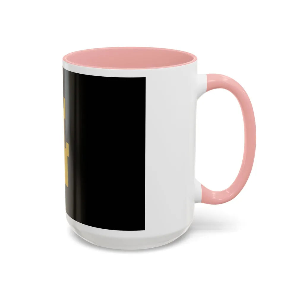 Flag of Finnmark Norway - Accent Coffee Mug-Go Mug Yourself