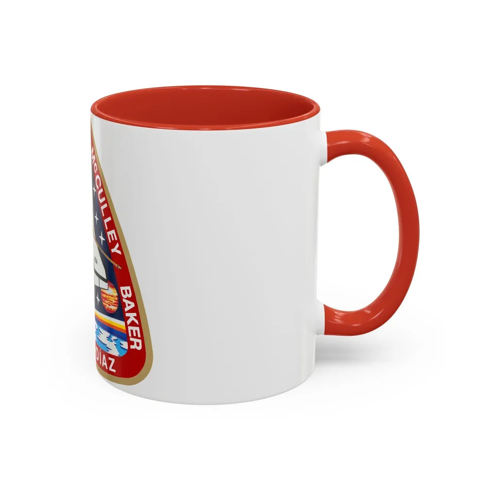 STS 34 (NASA) Accent Coffee Mug-Go Mug Yourself