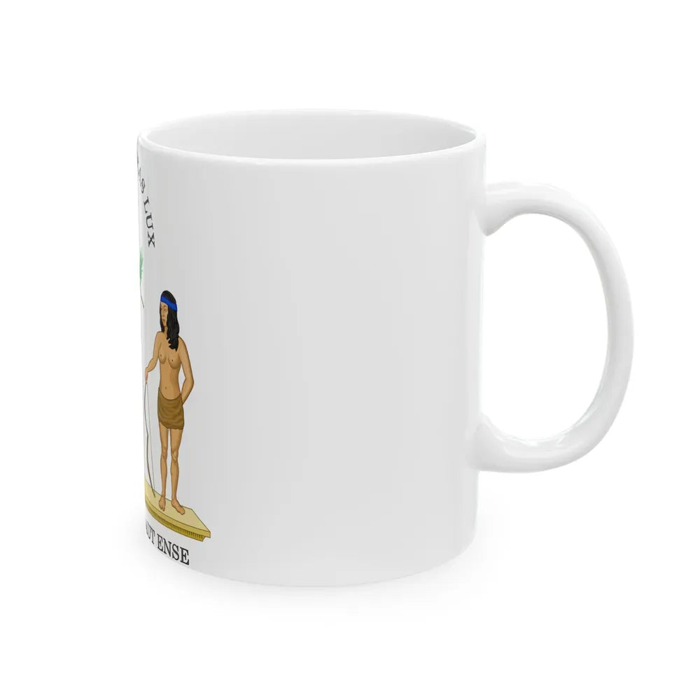 Coat of Arms of Chile (1812-1814) - White Coffee Mug-Go Mug Yourself