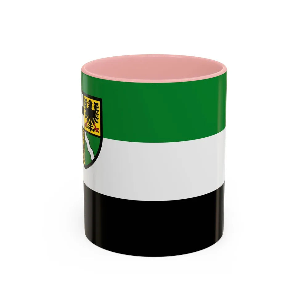 Flag of Ahrweiler Germany - Accent Coffee Mug-11oz-Pink-Go Mug Yourself