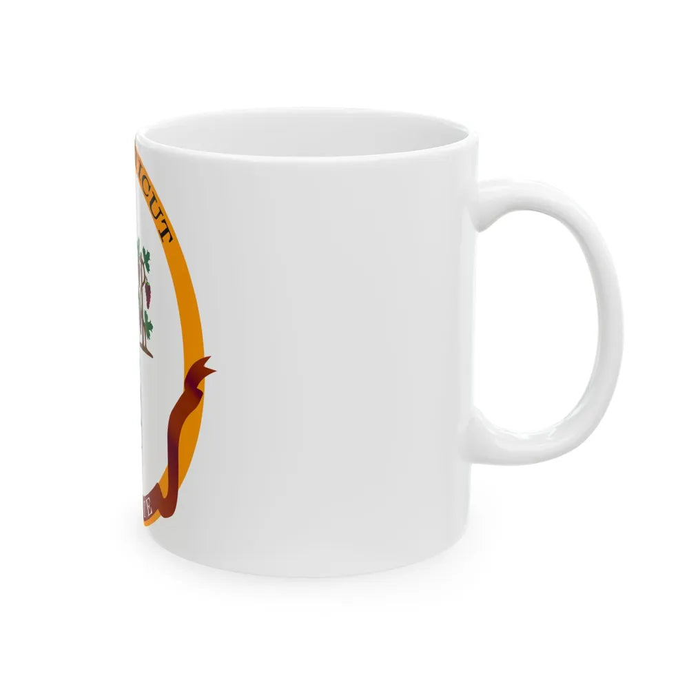 Senate of Connecticut - White Coffee Mug-Go Mug Yourself