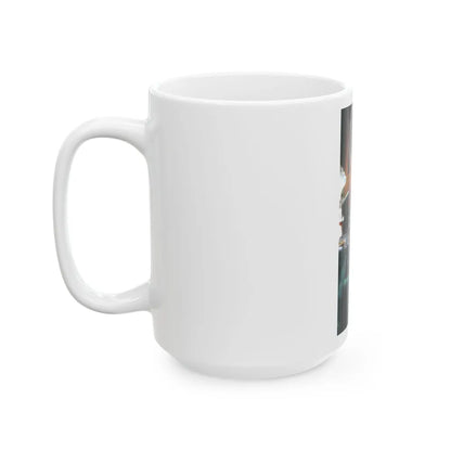 Ola Ray #03 (Vintage Female Icon) White Coffee Mug-Go Mug Yourself