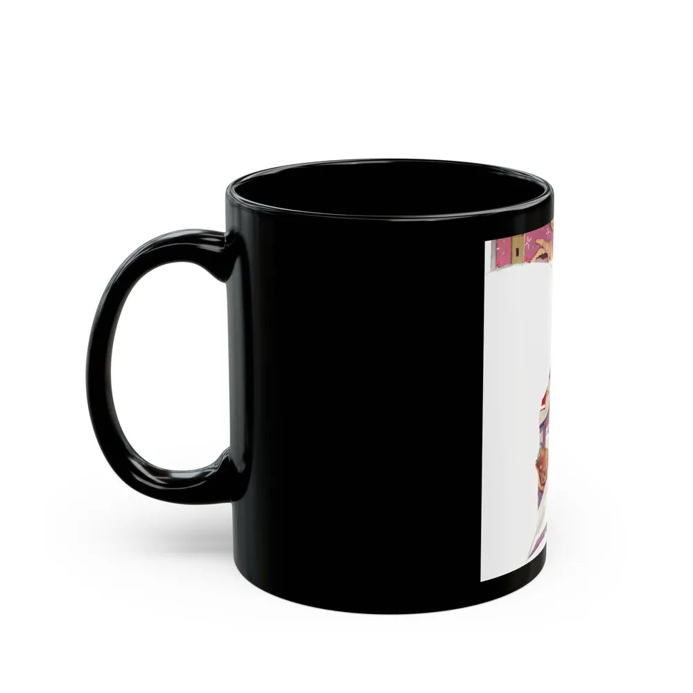 Doctor And Son by Richard Gordon, Woman's Own magazine, 1959 - Black Coffee Mug-Go Mug Yourself