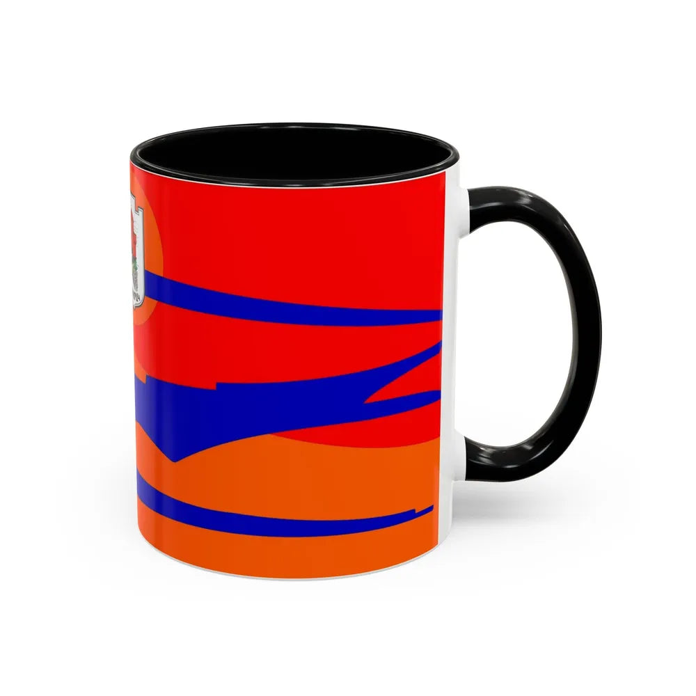 Flag of Ashtarak Armenia - Accent Coffee Mug-Go Mug Yourself