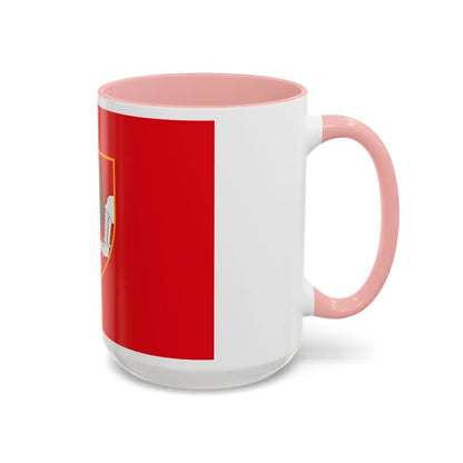 Flag of Birgu Malta - Accent Coffee Mug-Go Mug Yourself