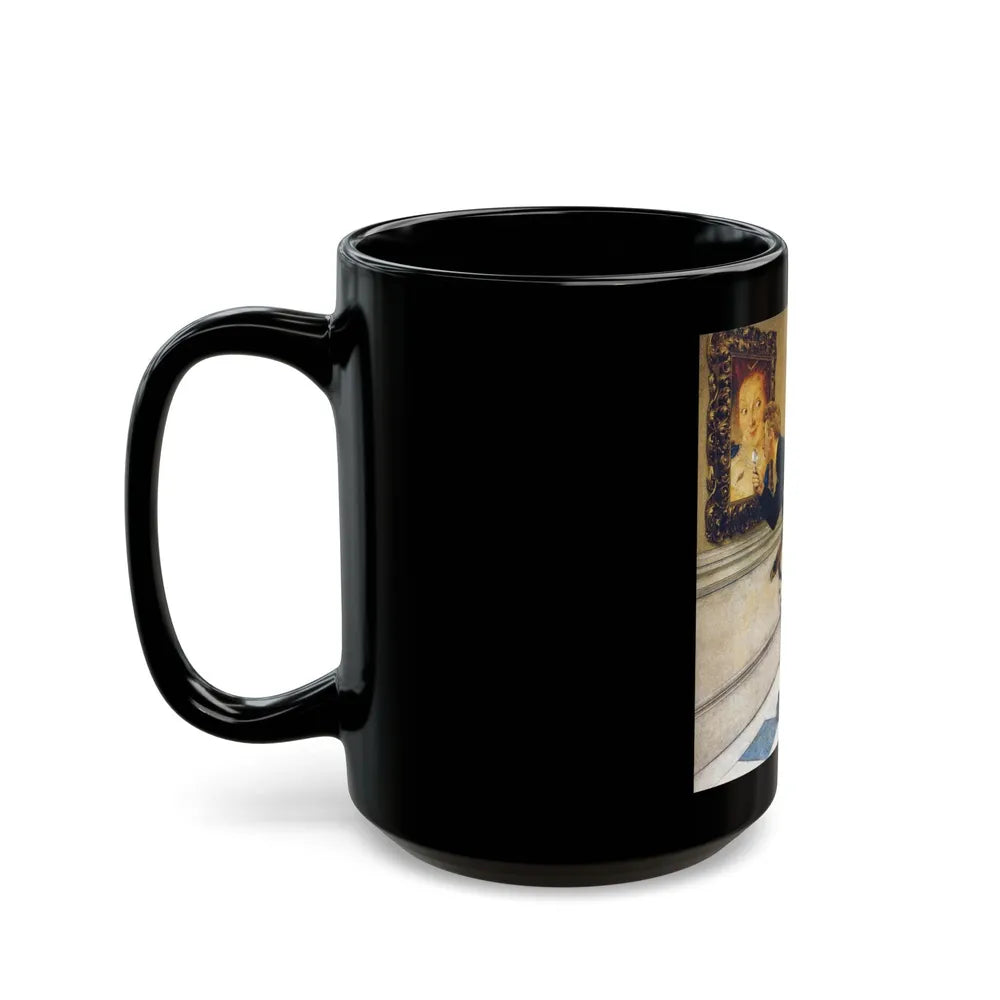 Rockwell1 (18) - Black Coffee Mug-Go Mug Yourself