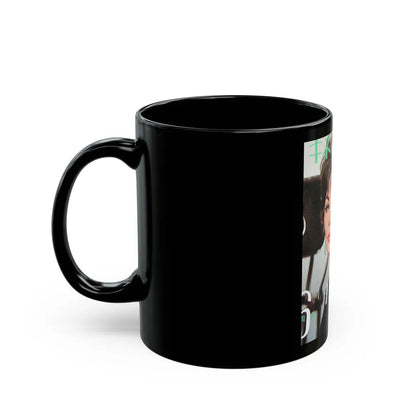 Barbara Rush #227 - Japanese Mag. Cover (Vintage Female Icon) Black Coffee Mug-Go Mug Yourself