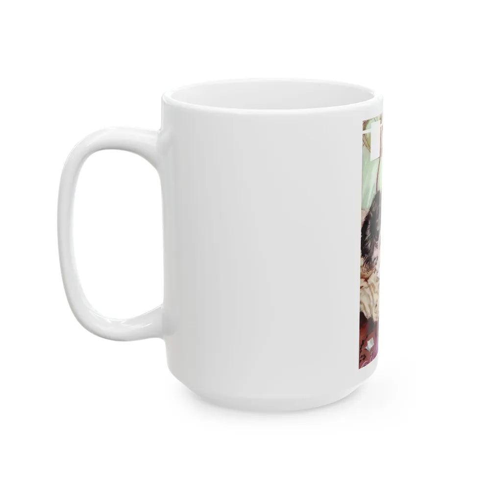 Enkele Reis Moskou by Ellen Edisson - White Coffee Mug-Go Mug Yourself