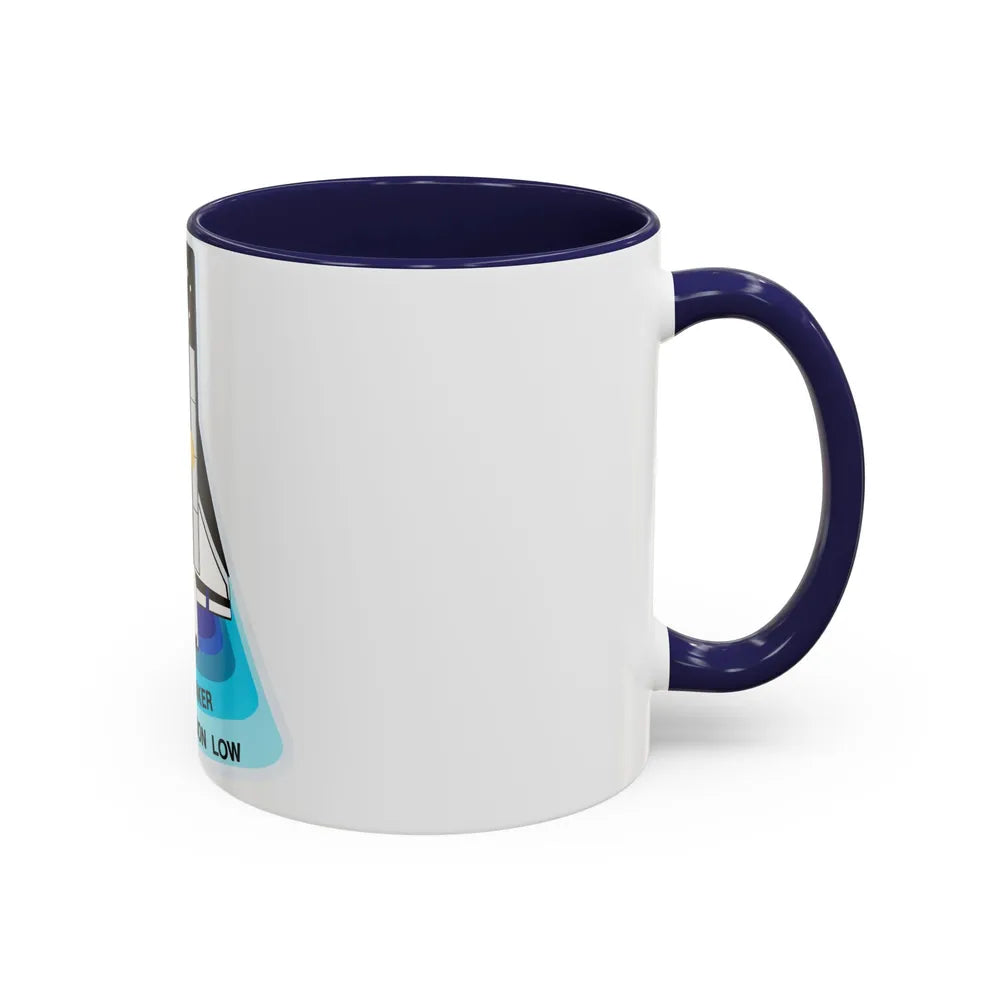 STS 43 (NASA) Accent Coffee Mug-Go Mug Yourself