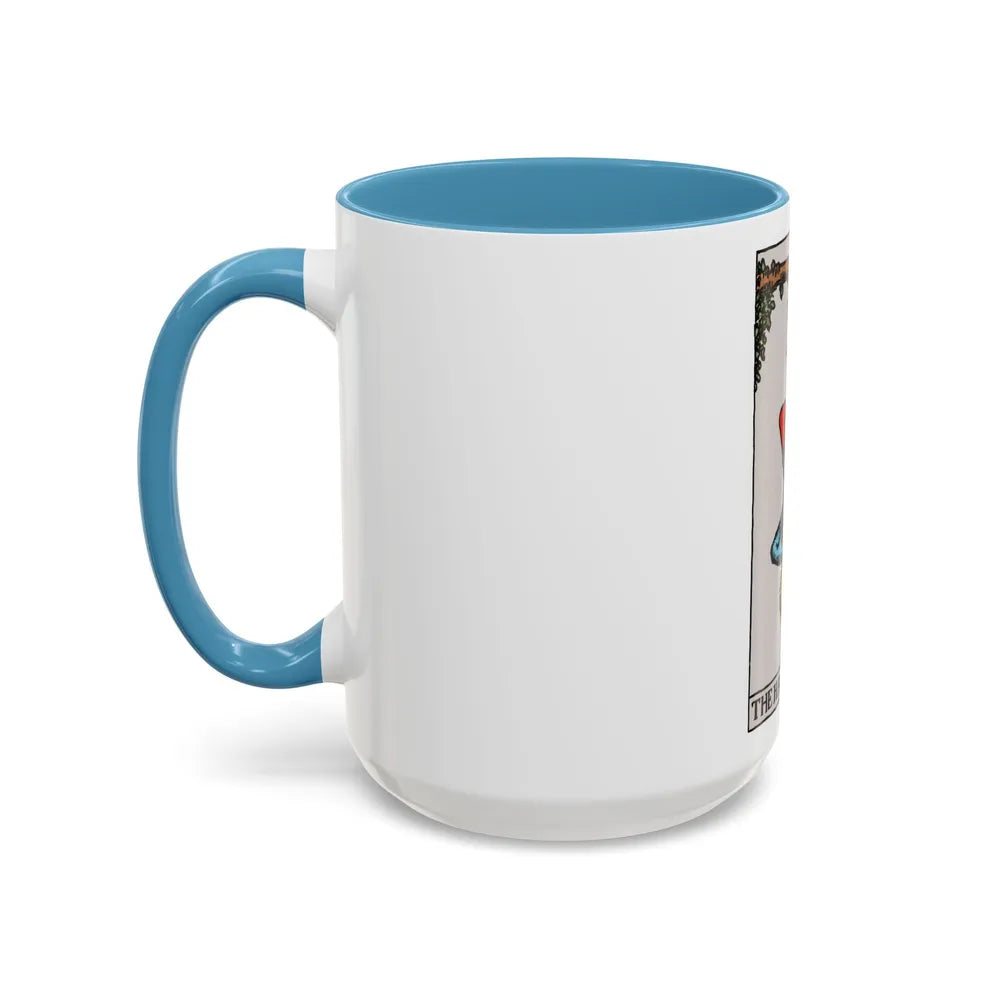 The Hanged Man (Tarot Card) Accent Coffee Mug-Go Mug Yourself