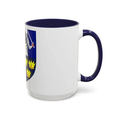 Provincial Arms of Ireland - Accent Coffee Mug-Go Mug Yourself